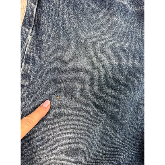 Levis 505 Mens Regular Fit Jeans W42 Blue Denim Heavy Duty Work Outdoors - Picture 11 of 13